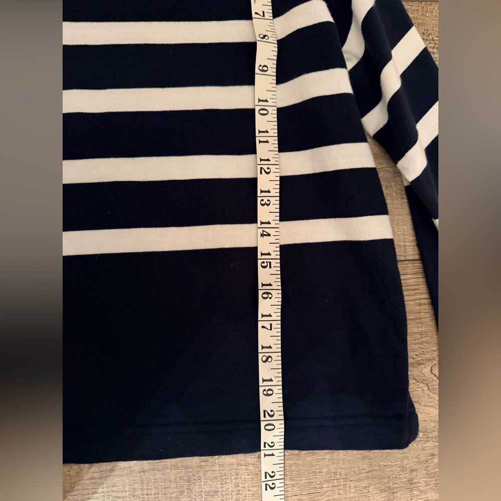 Faherty Cotton Sport Jersey Top Navy XS and M - Picture 6 of 9